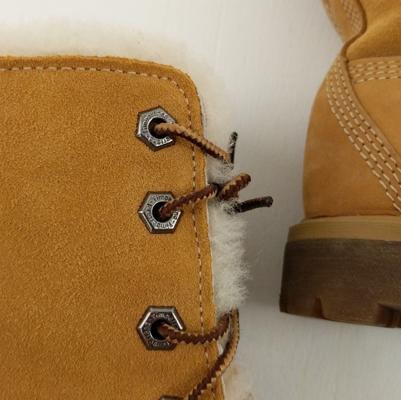 Timberland | Natural Authentic Shearling Fold Down - Picture 2 of 8